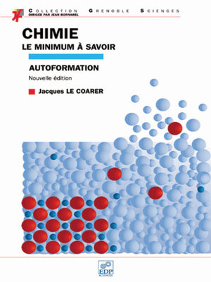cover image of Chimie, le minimum à savoir (Nouvelle édition)